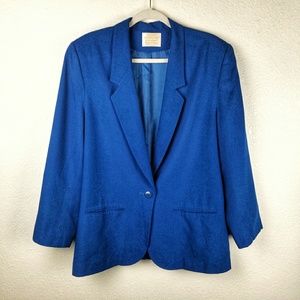 Vintage Pendleton Blue Blazer Size 16